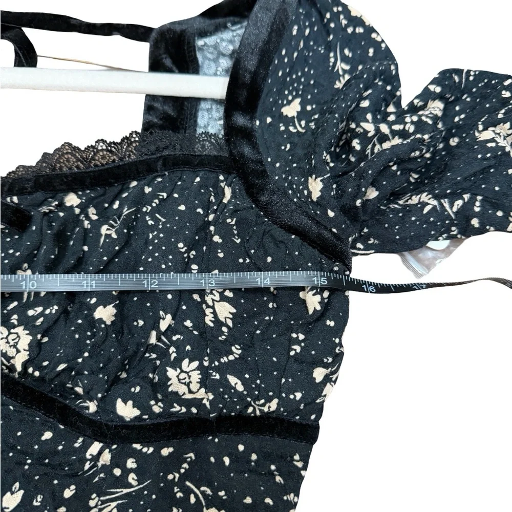 ✨ NWT Free People Tess Floral Print Mini Dress Boho Style Size S - Picture 11 of 16